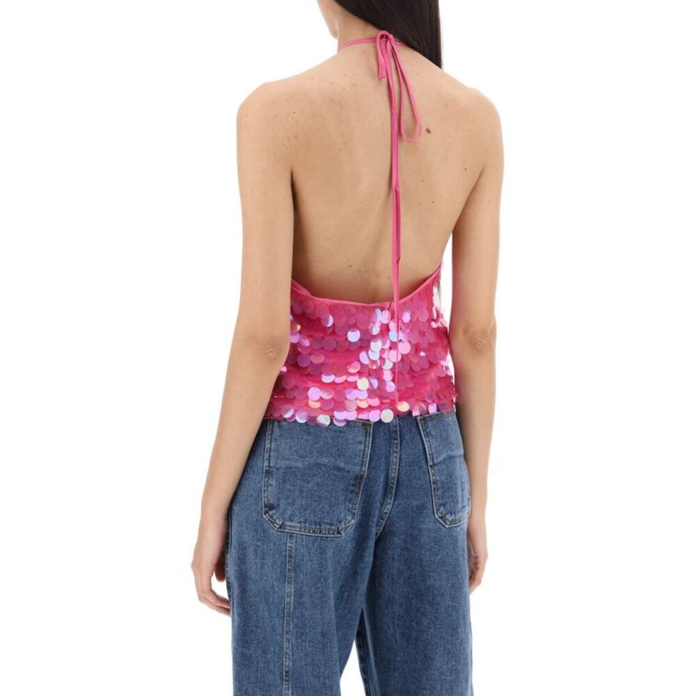 SAKS POTTS 'Anouk' Top With Sequins - Picture 3 of 4